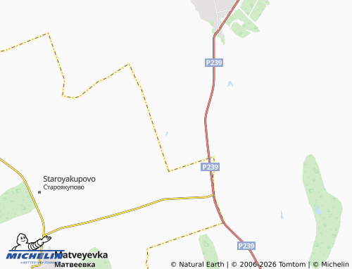 MICHELIN-Landkarte Radovka - ViaMichelin