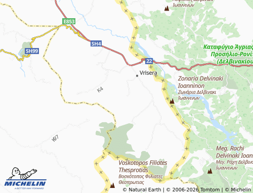 Mappa MICHELIN Pepel - ViaMichelin