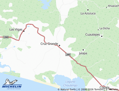 Mappa MICHELIN Cruz Grande - ViaMichelin