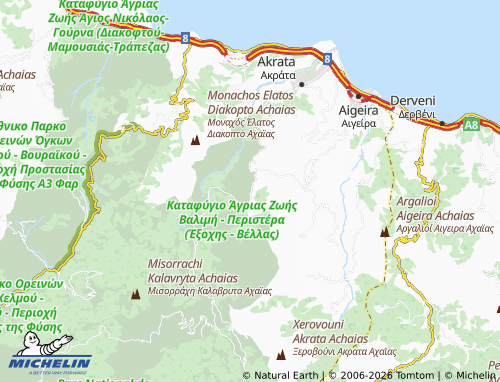 Carte MICHELIN Valimi - ViaMichelin