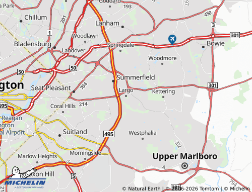 Mappa MICHELIN Largo - ViaMichelin