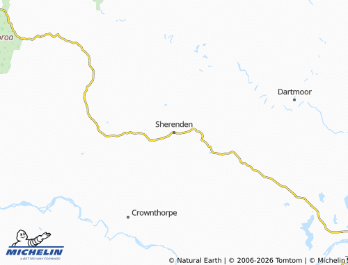 Mapa MICHELIN Sherenden - ViaMichelin