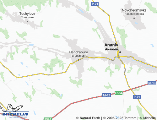 Mapa MICHELIN Handrabury - ViaMichelin
