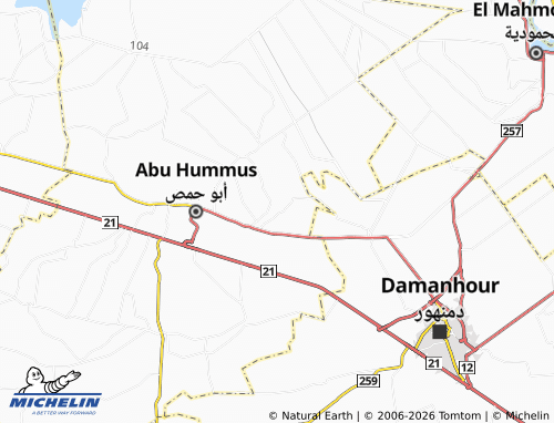 Mapa MICHELIN Abu al-Khadhr - ViaMichelin