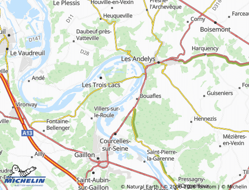 Mappa MICHELIN Tosny - ViaMichelin