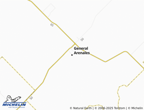 MICHELIN General Arenales map - ViaMichelin