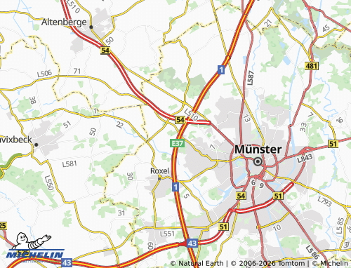MICHELIN Feldmeier map - ViaMichelin