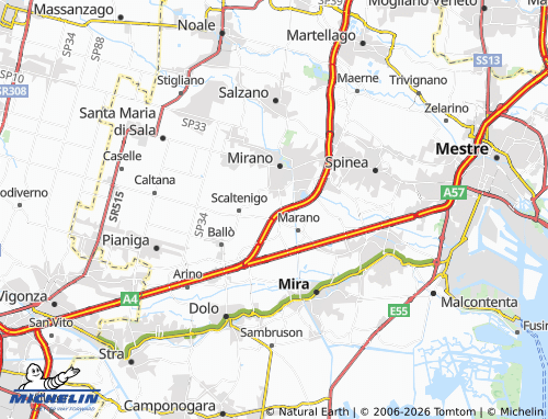Mapa MICHELIN Gidoni - ViaMichelin