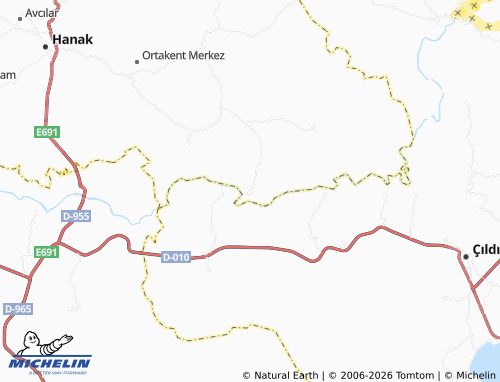 MICHELIN Sevimli map - ViaMichelin