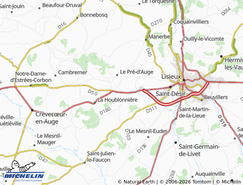 Mapa MICHELIN La Poterie - ViaMichelin