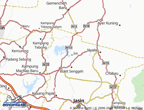 MICHELIN Jus map - ViaMichelin