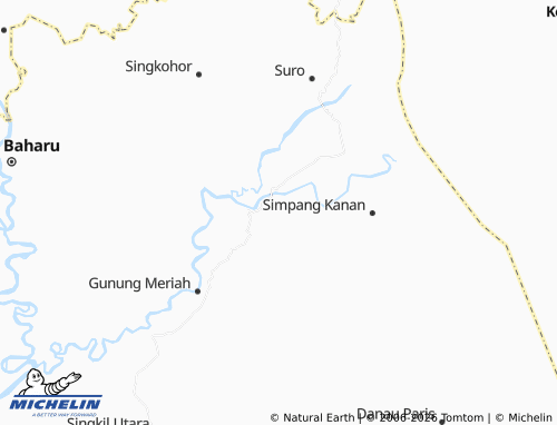 MICHELIN Kuta Kerangan map - ViaMichelin