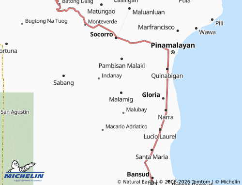 MICHELIN Malamig map - ViaMichelin