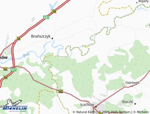 MICHELIN Szumin map - ViaMichelin