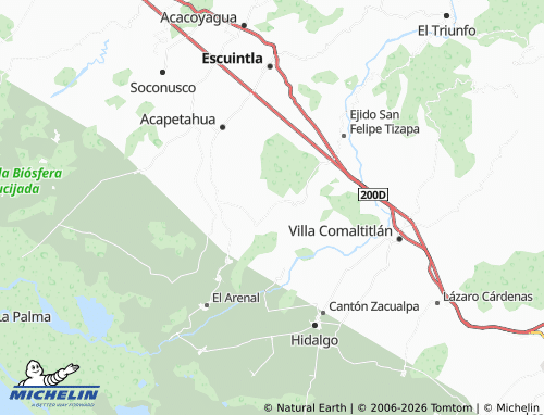 MICHELIN-Landkarte Ejido Colombia - ViaMichelin