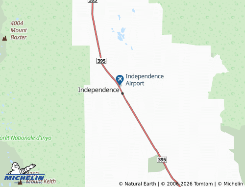 Mapa MICHELIN Independence - ViaMichelin