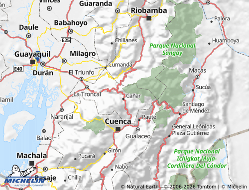 Carte MICHELIN El Tambo - ViaMichelin