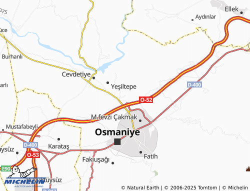 Mappa MICHELIN Nohuttepe - ViaMichelin