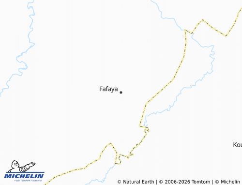 MICHELIN Fafaya map - ViaMichelin