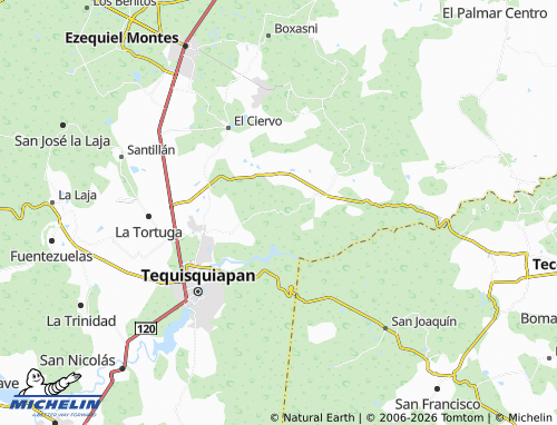 Mapa MICHELIN La Higuera - ViaMichelin