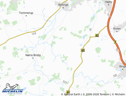 MICHELIN Vejle map - ViaMichelin