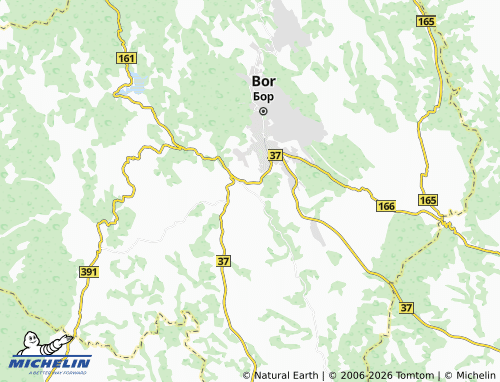 MICHELIN-Landkarte Brestovac - ViaMichelin