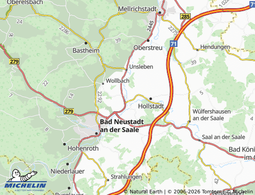 Mappa MICHELIN Heustreu - ViaMichelin