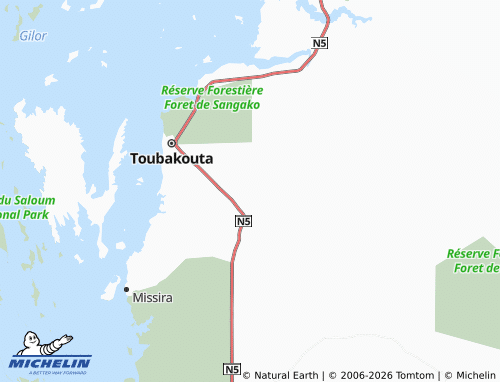 Mapa MICHELIN Keur Layene Socé - ViaMichelin