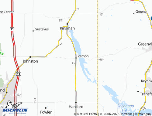Mappa MICHELIN Vernon - ViaMichelin