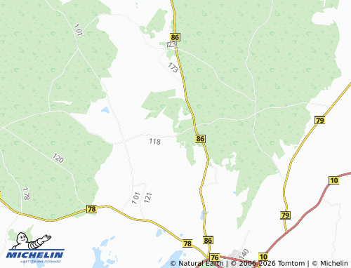 MICHELIN-Landkarte Irase - ViaMichelin