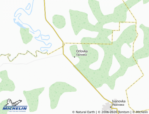 MICHELIN-Landkarte Orlovka - ViaMichelin