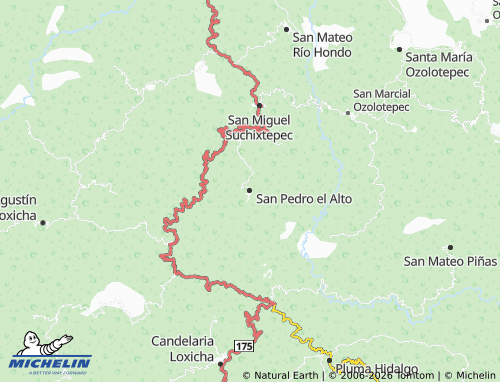 Mappa MICHELIN San Pedro el Alto - ViaMichelin