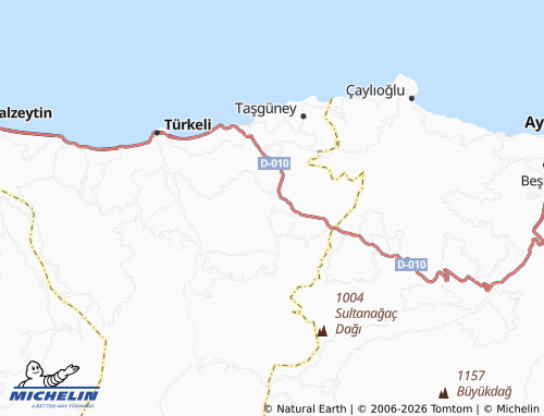 Mappa MICHELIN Karabey - ViaMichelin