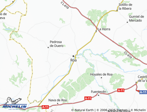 MICHELIN Roa map - ViaMichelin