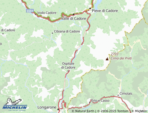 Mapa MICHELIN Rivalgo - ViaMichelin
