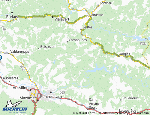 Carte MICHELIN Le Rialet - ViaMichelin