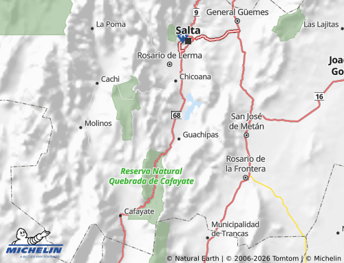 Carte MICHELIN La Viña - ViaMichelin