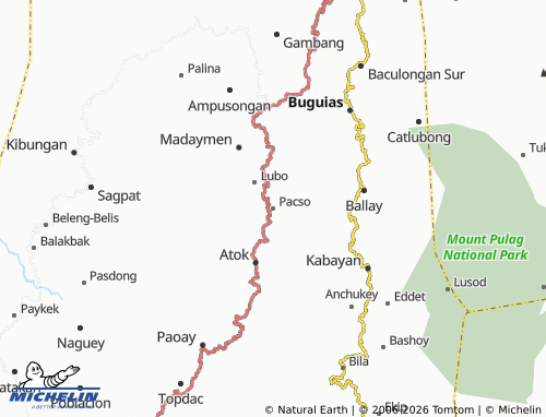 MICHELIN Pacso map - ViaMichelin