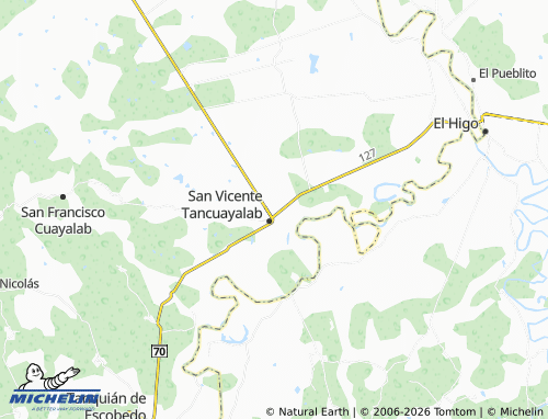 Carte MICHELIN Independencia - ViaMichelin