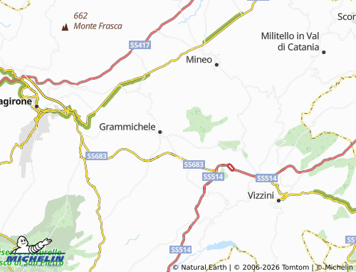 Carte MICHELIN Saie - ViaMichelin