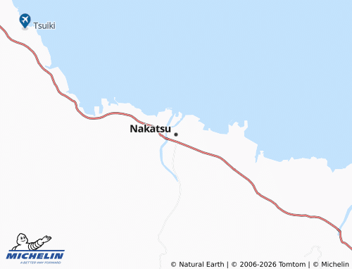 Mappa MICHELIN Nakatsu - ViaMichelin