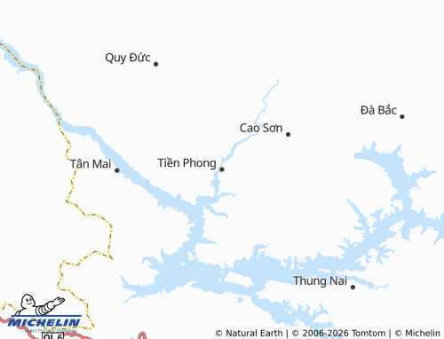 Mapa MICHELIN Tiền Phong - ViaMichelin