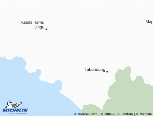 MICHELIN Bangga Watu map - ViaMichelin