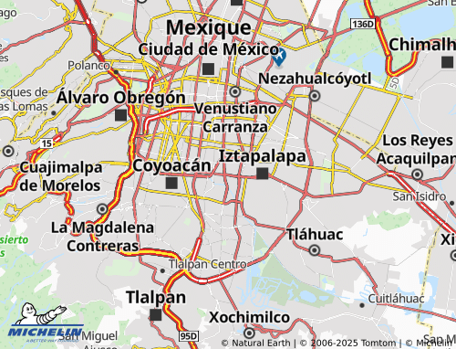 Mapa MICHELIN Mexicaltzingo - ViaMichelin