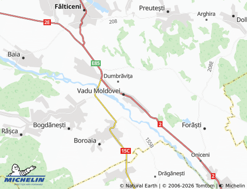 Mappa MICHELIN Vadu Moldovei - ViaMichelin