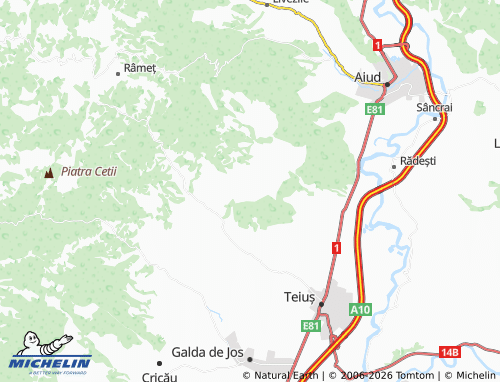 Mapa MICHELIN Geomal - ViaMichelin