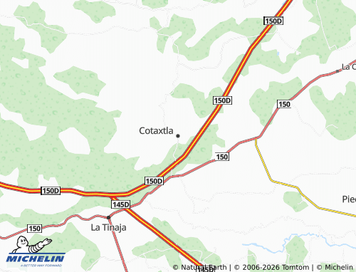 Mappa MICHELIN Cotaxtla - ViaMichelin