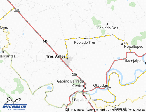 Mapa MICHELIN Nueva La Paz - ViaMichelin