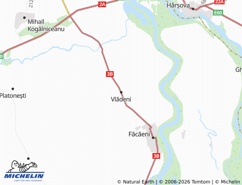 Mappa MICHELIN Vlădeni - ViaMichelin