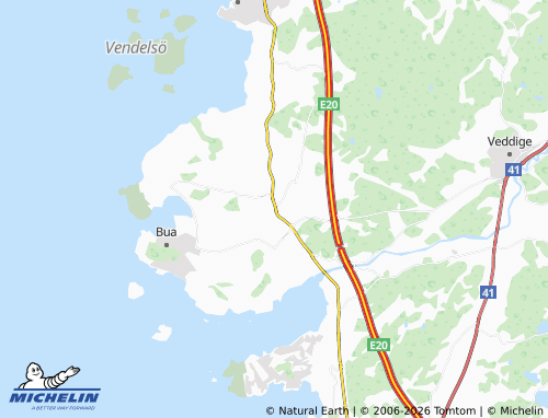 MICHELIN-Landkarte Väröbacka - ViaMichelin